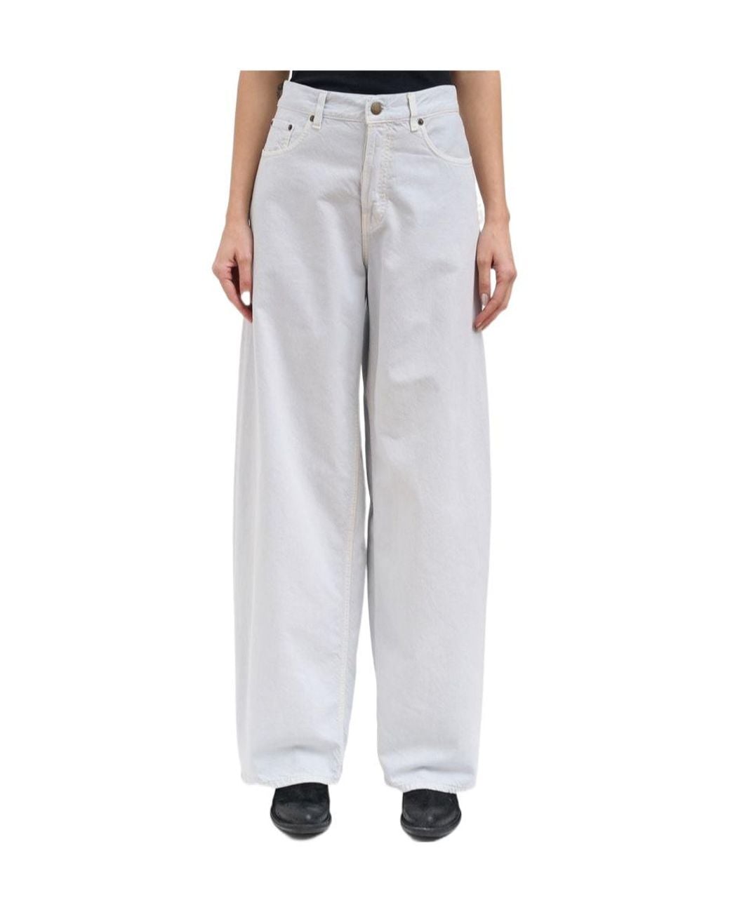 Haikure Gray Logo Jeans