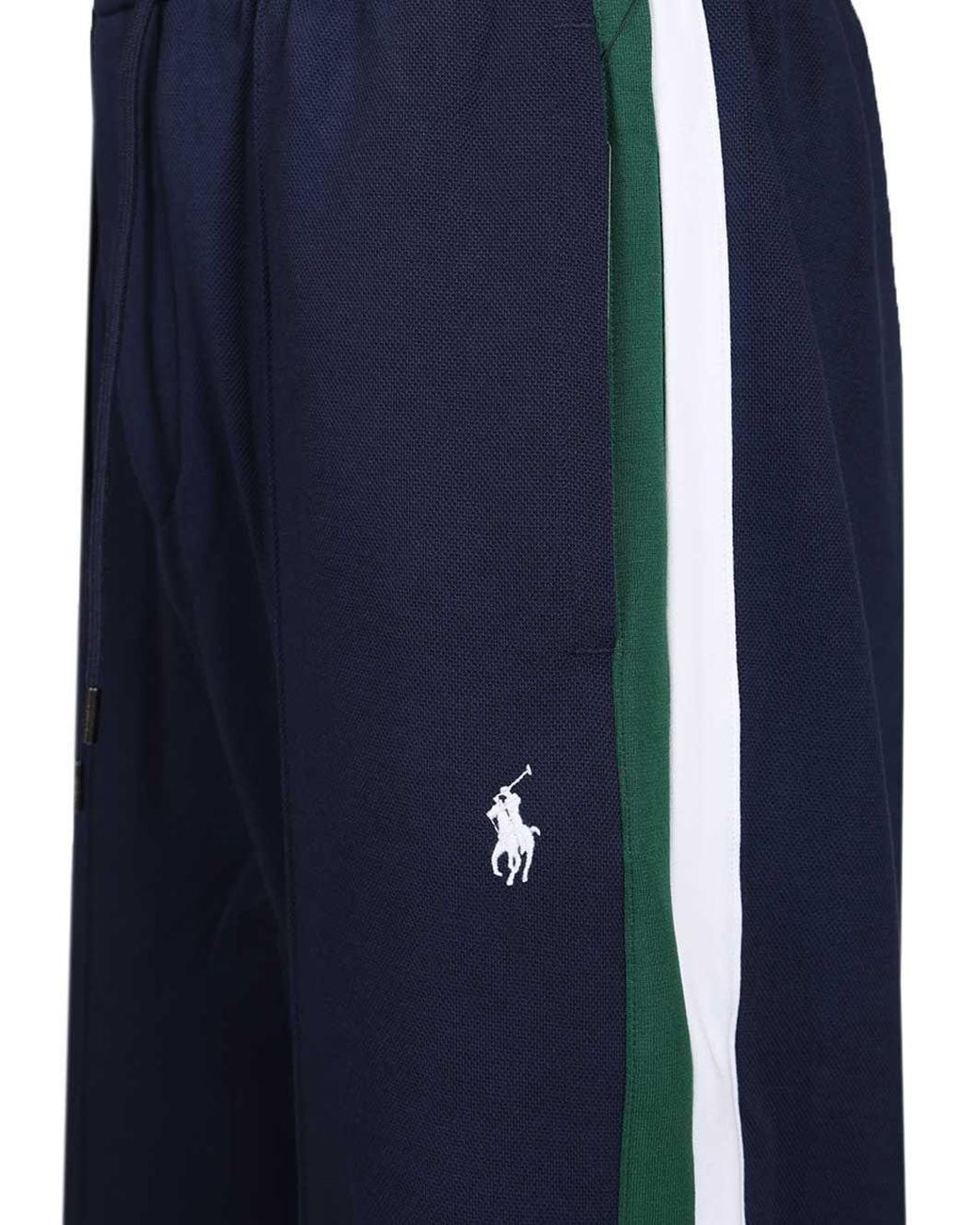 Polo Ralph Lauren Blue Side Stripe Track Pants for men