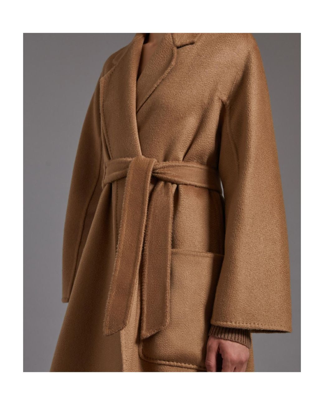 Max Mara Brown Ludmilla Icon Coat