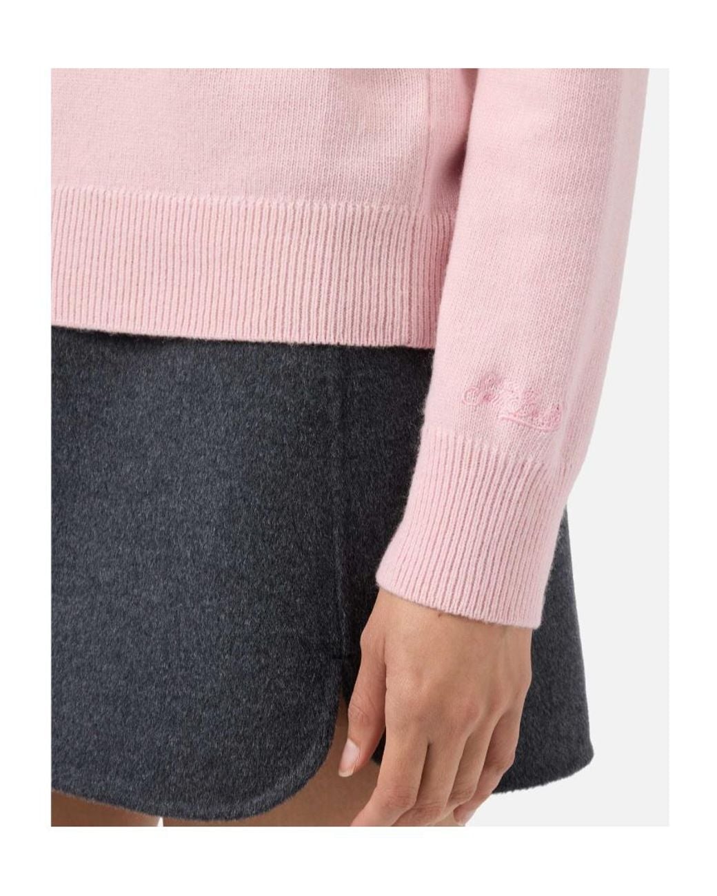 Mc2 Saint Barth Pink New Queen Jumper