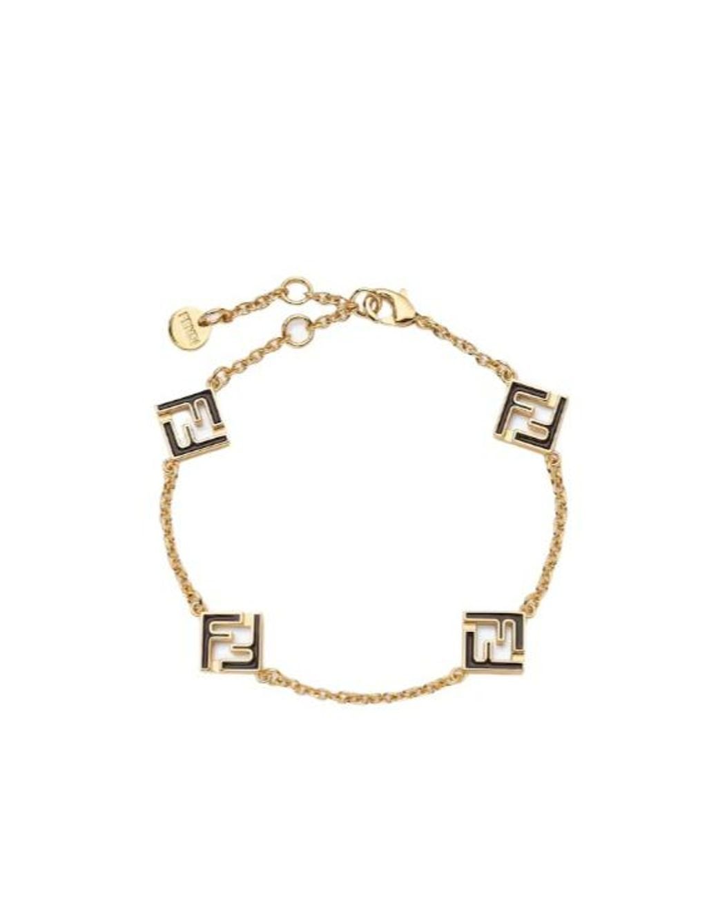 Fendi Metallic Forever Bracelet