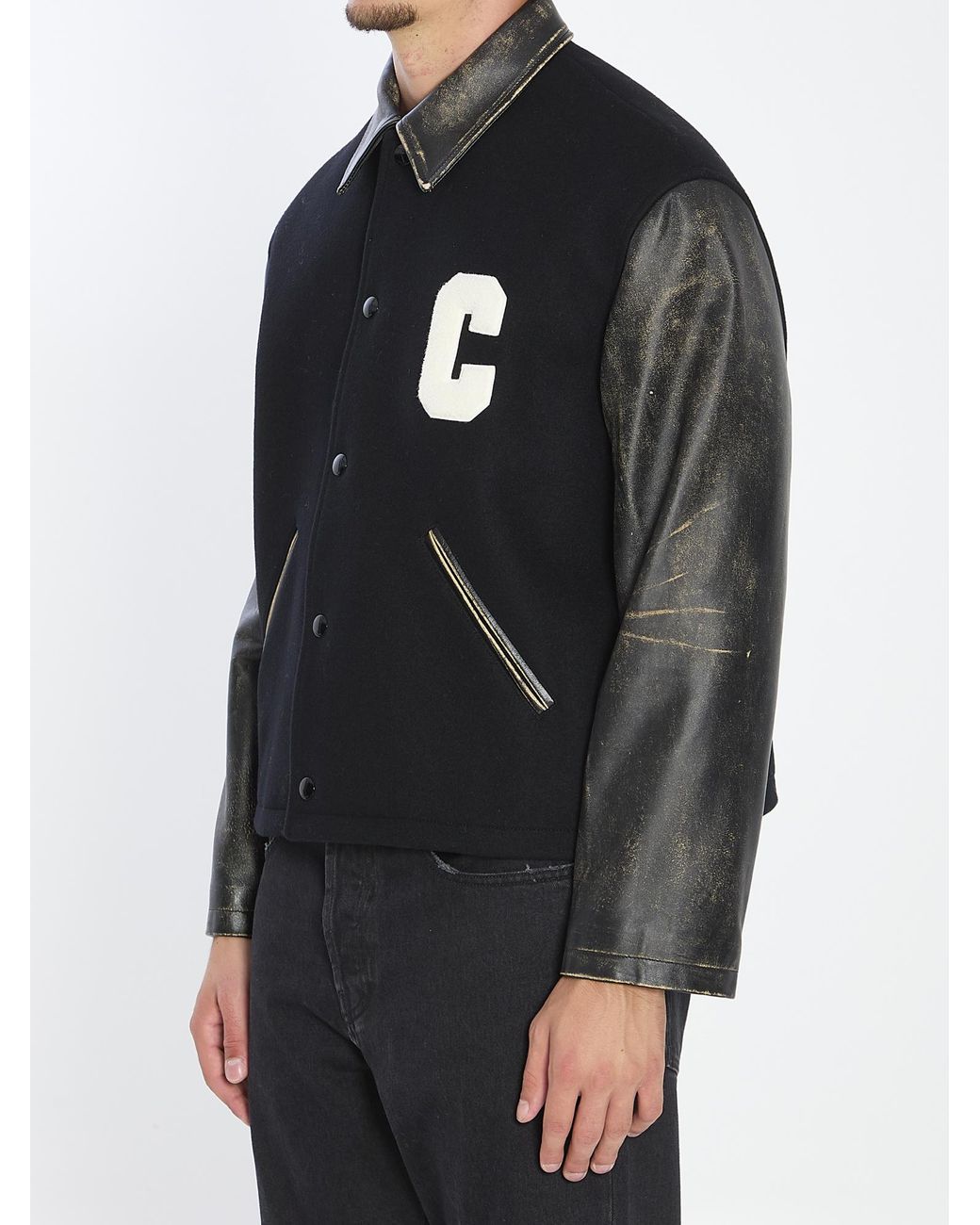 Céline Black Teddy Jacket for men