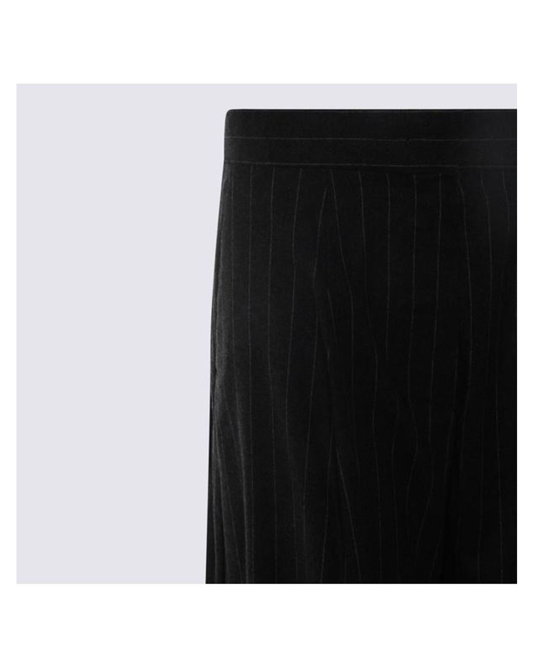 Sportmax Gray Belgio Striped Tailored Trousers