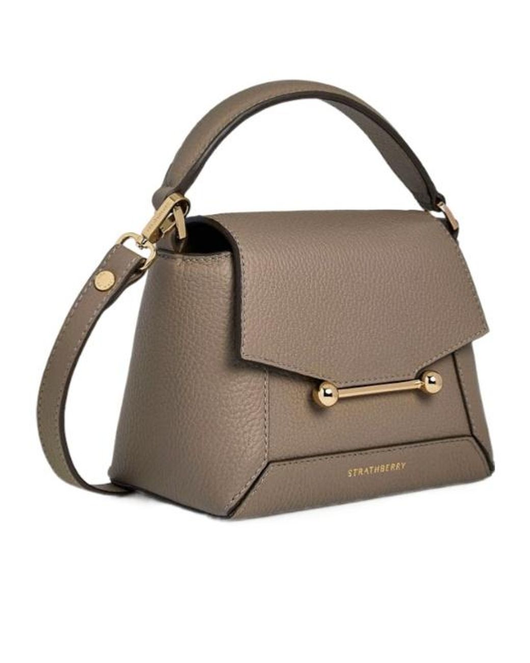 Strathberry Multicolor Bar Closure Shoulder Bag