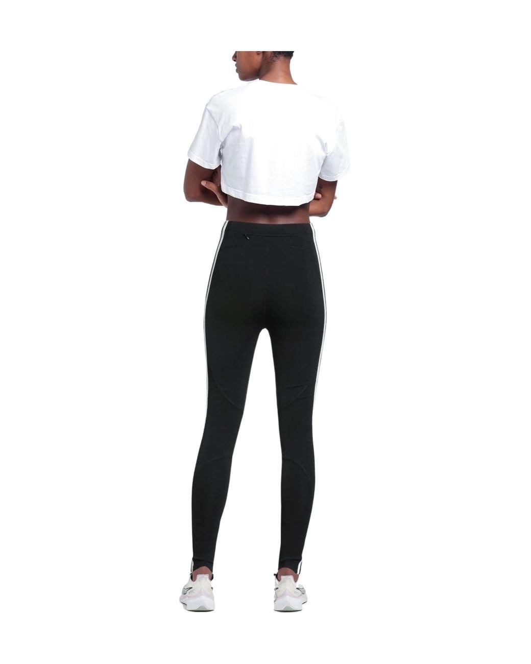 Balenciaga Black Comfortable Stretch Sports Leggings