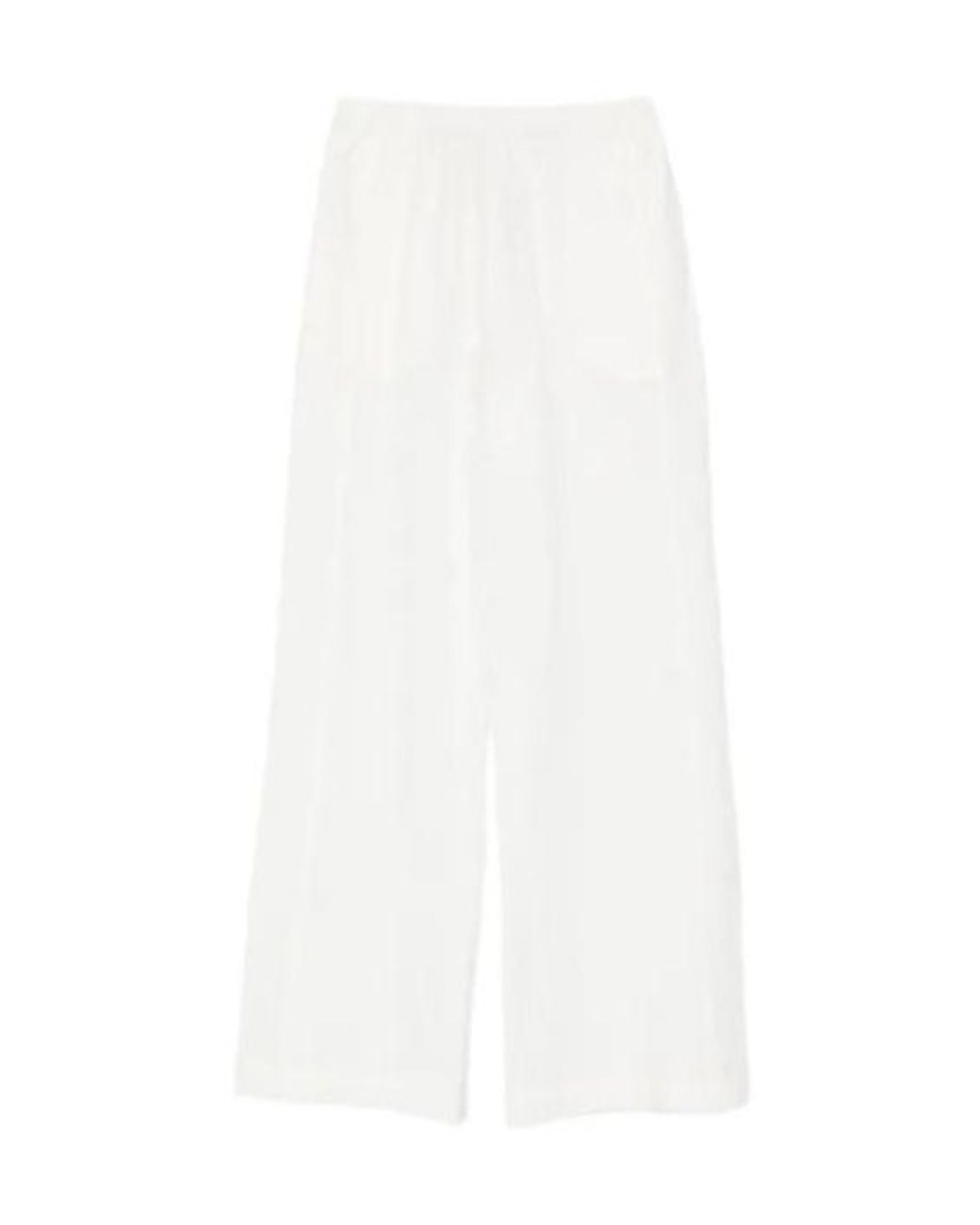 GIMAGUAS White Devi Elasticated Trousers