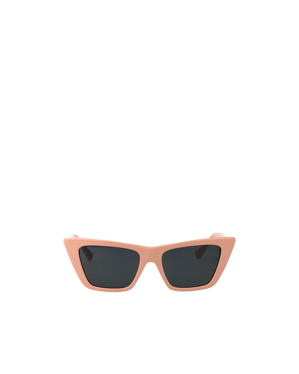 Jimmy Choo White Eyewear Cat-Eye Frame Sunglasses