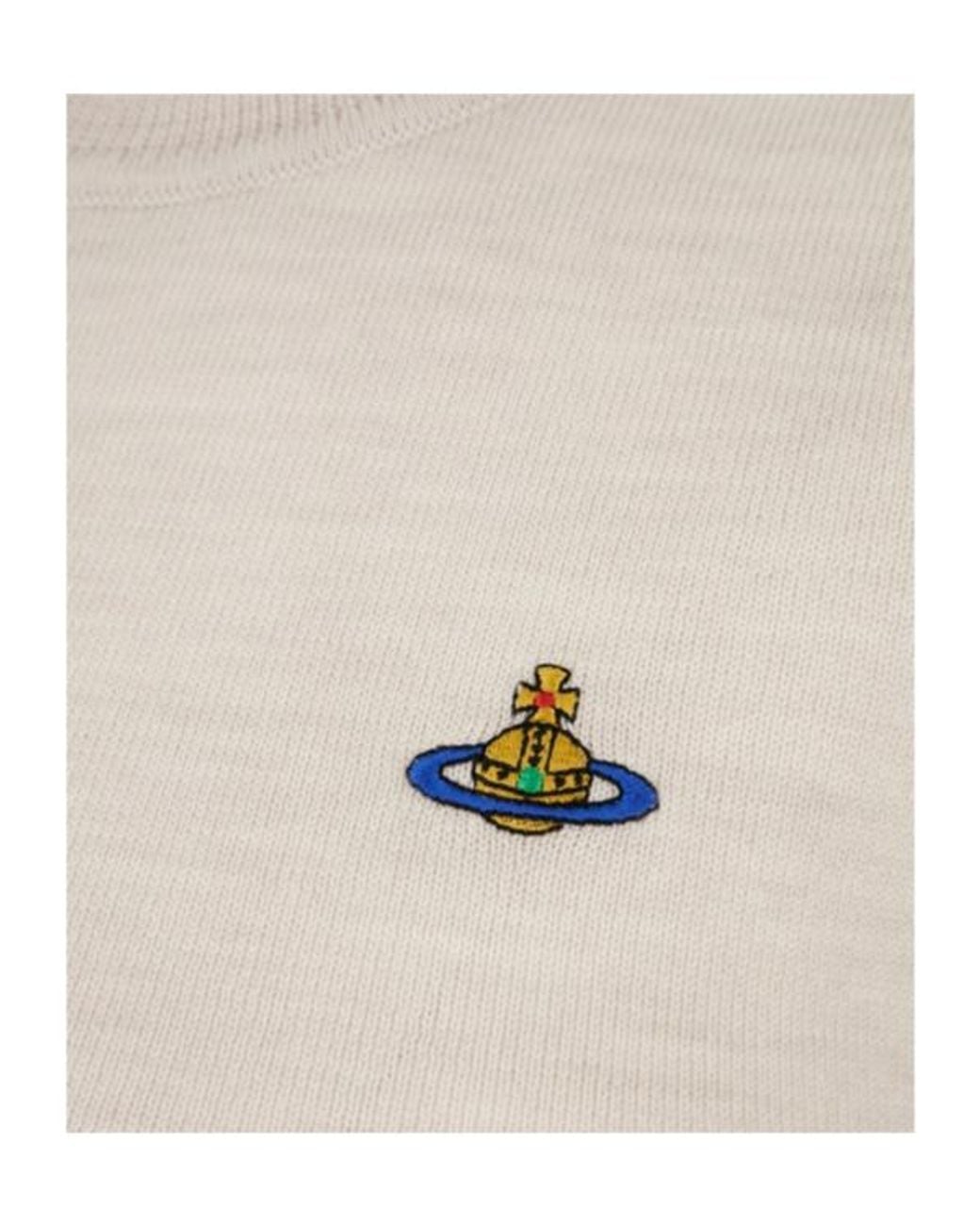 Vivienne Westwood White Short-Sleeved Pullover