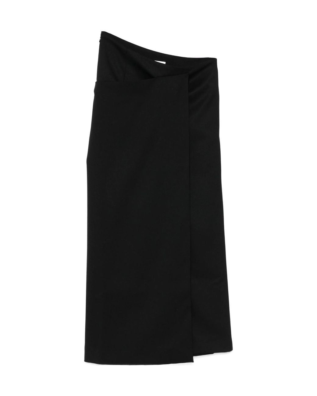 Entire studios Black Wrap Skirt