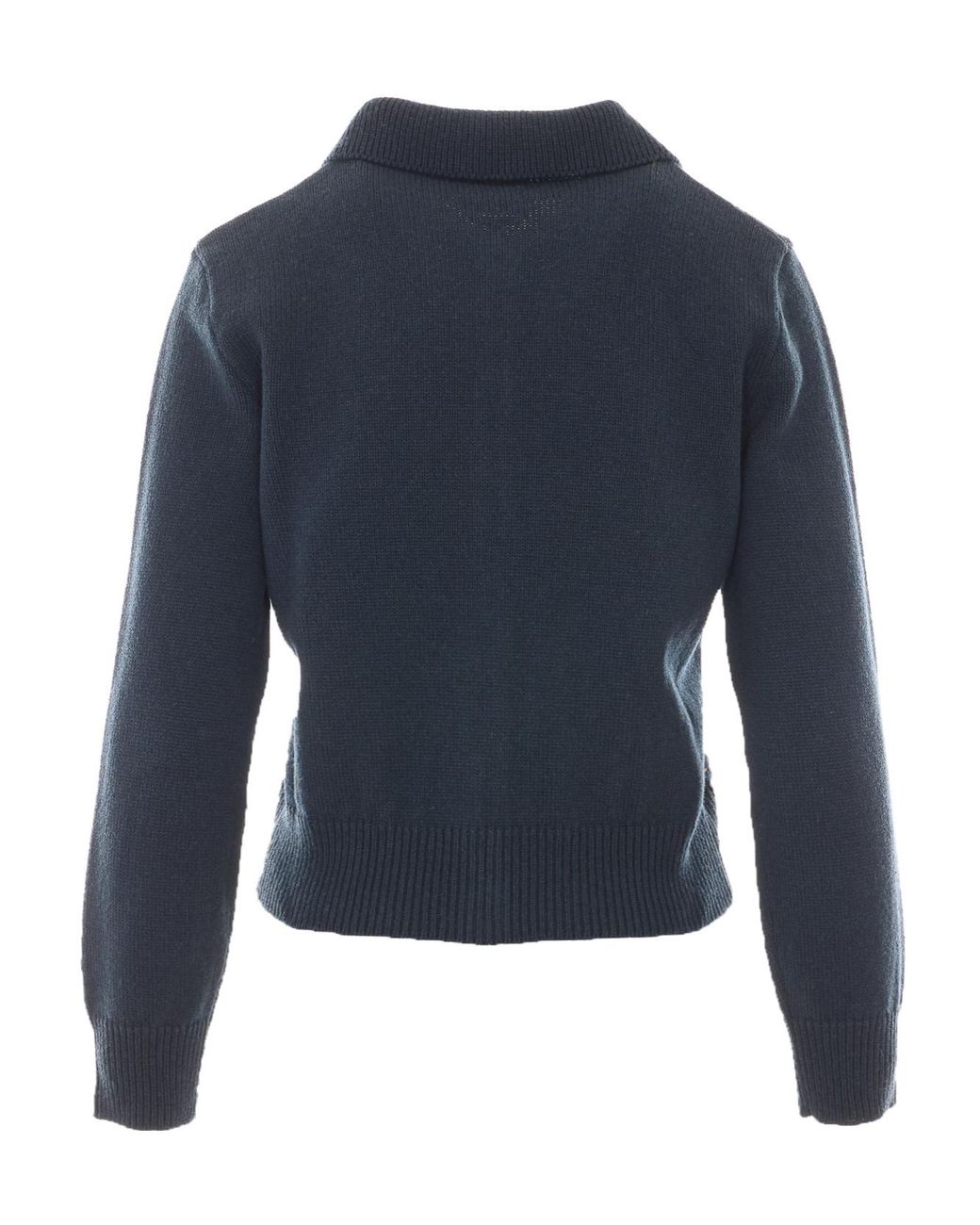 A.P.C. Blue Marie Collar Cardigan
