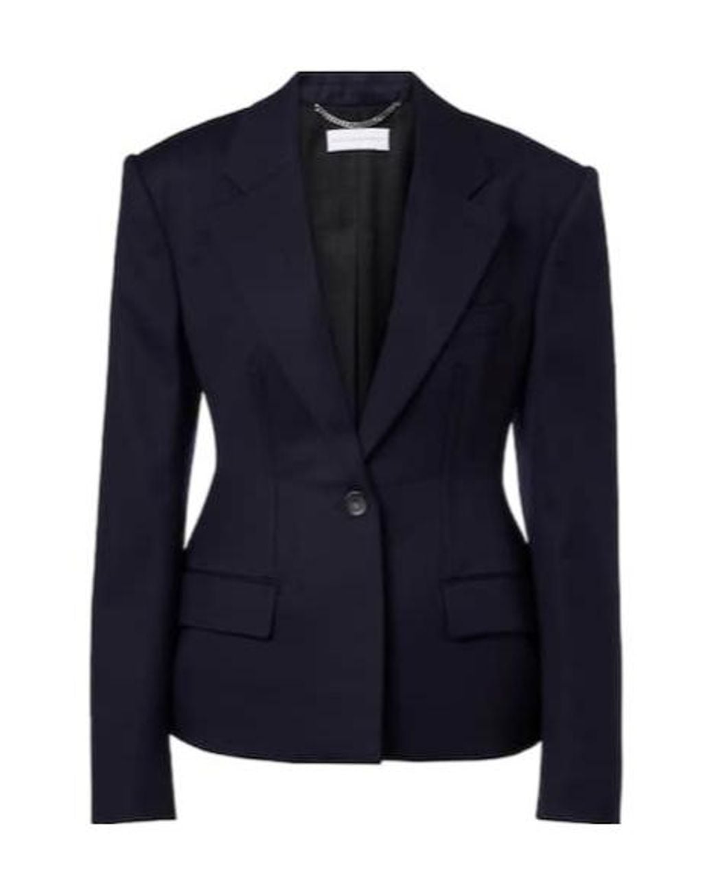 Stella McCartney Blue Wool Blazer