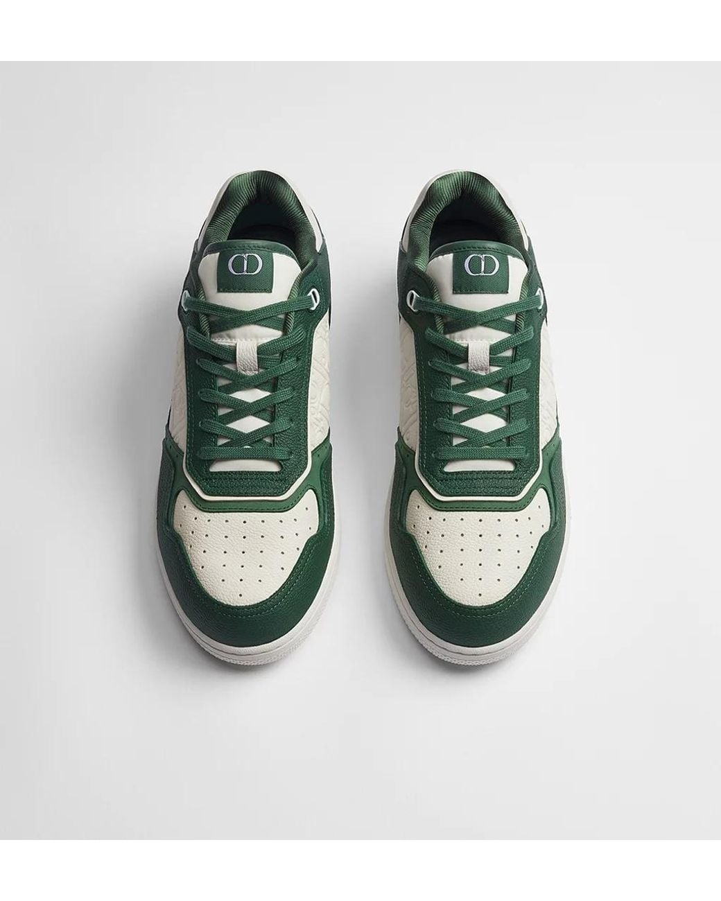 Dior Green B27 Uptown Low-Top Sneakers for men