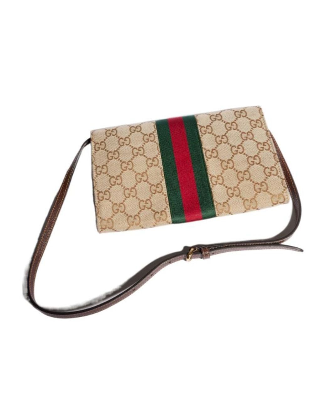Gucci Multicolor Horsebit Web Wallet