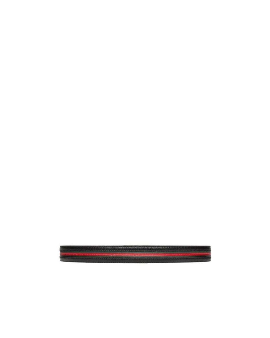 Gucci White Logo Belt for men