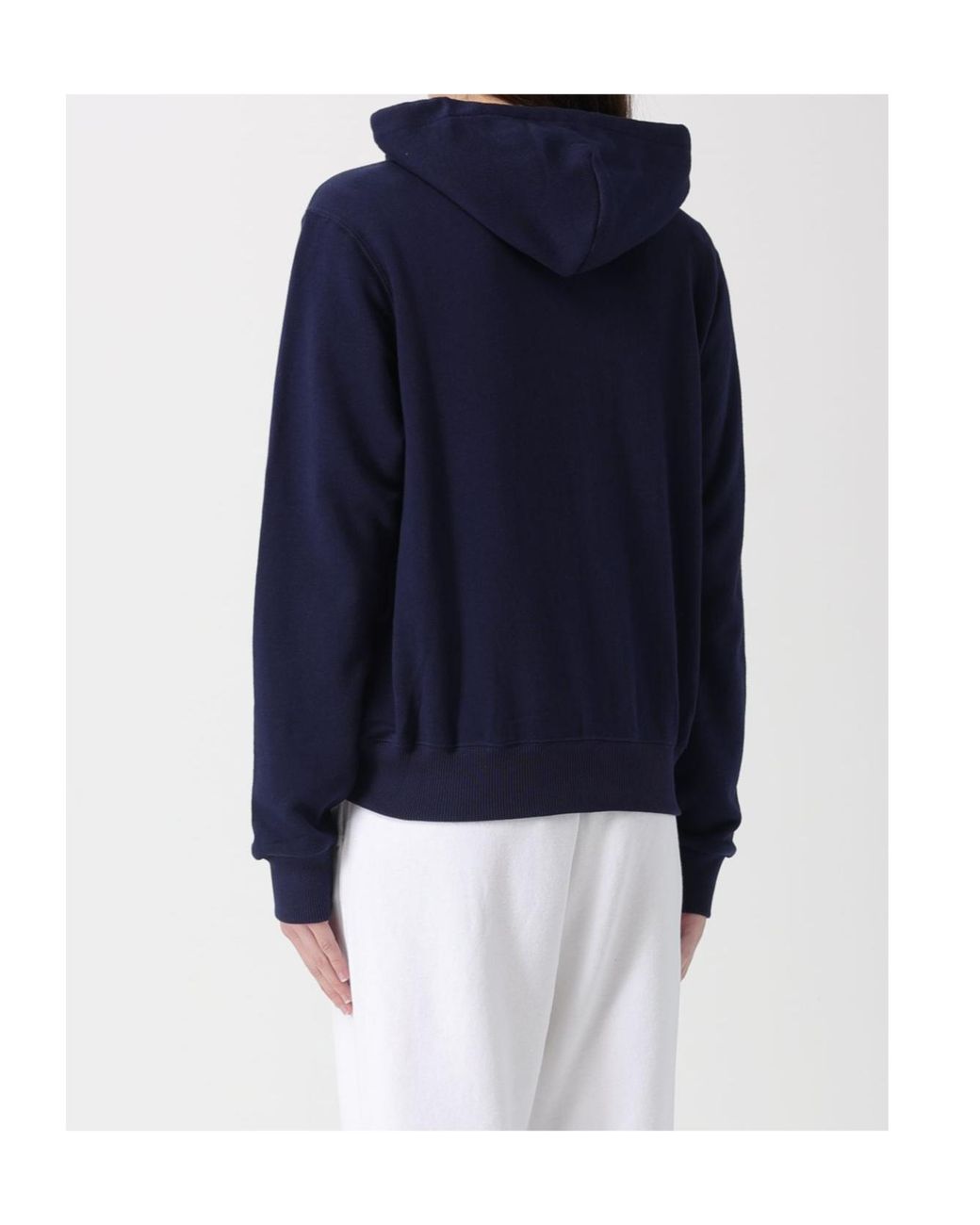 Polo Ralph Lauren Blue Full-Zip Drawstring Hoodie