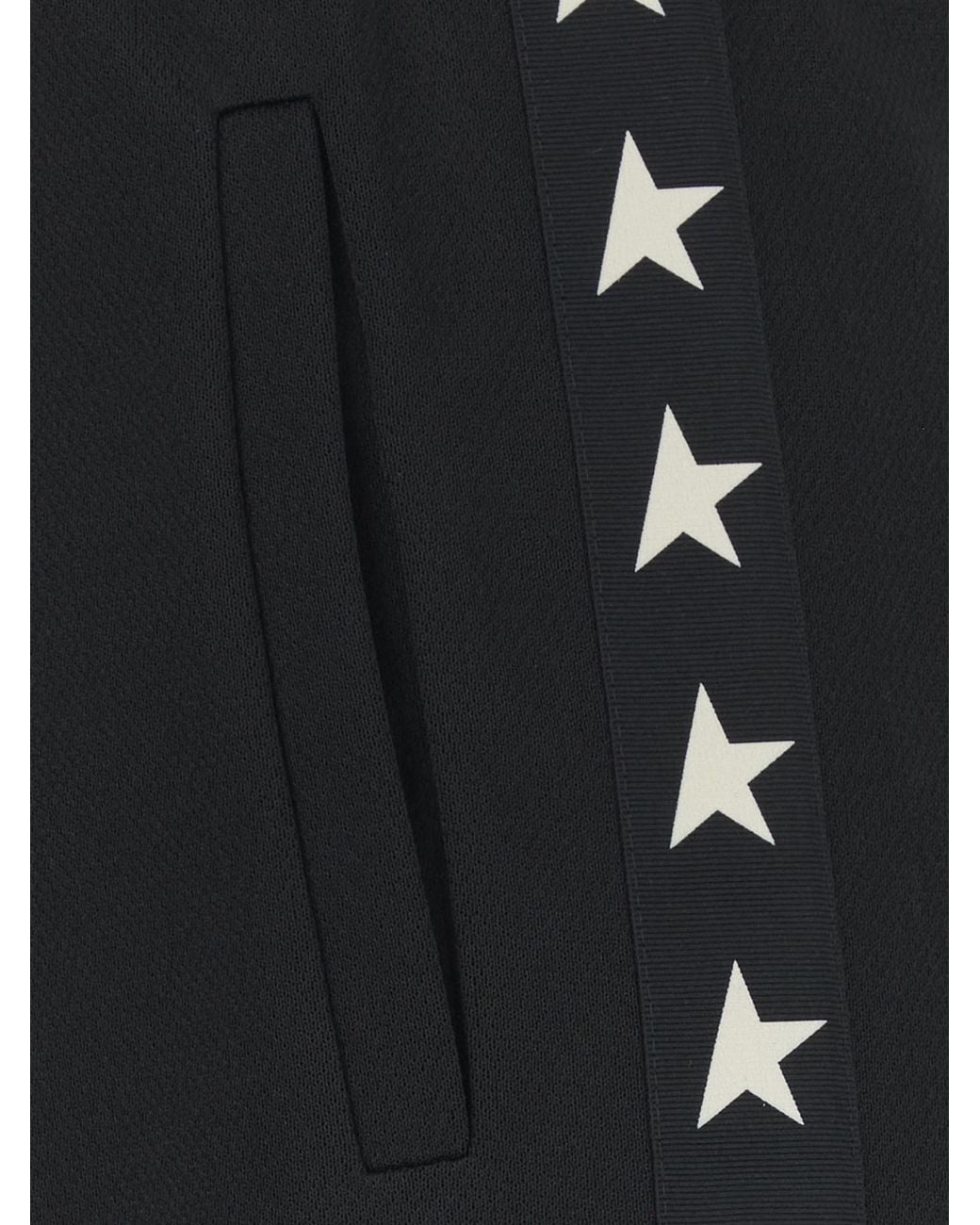 Golden Goose Deluxe Brand Black Star Tape Trackpants