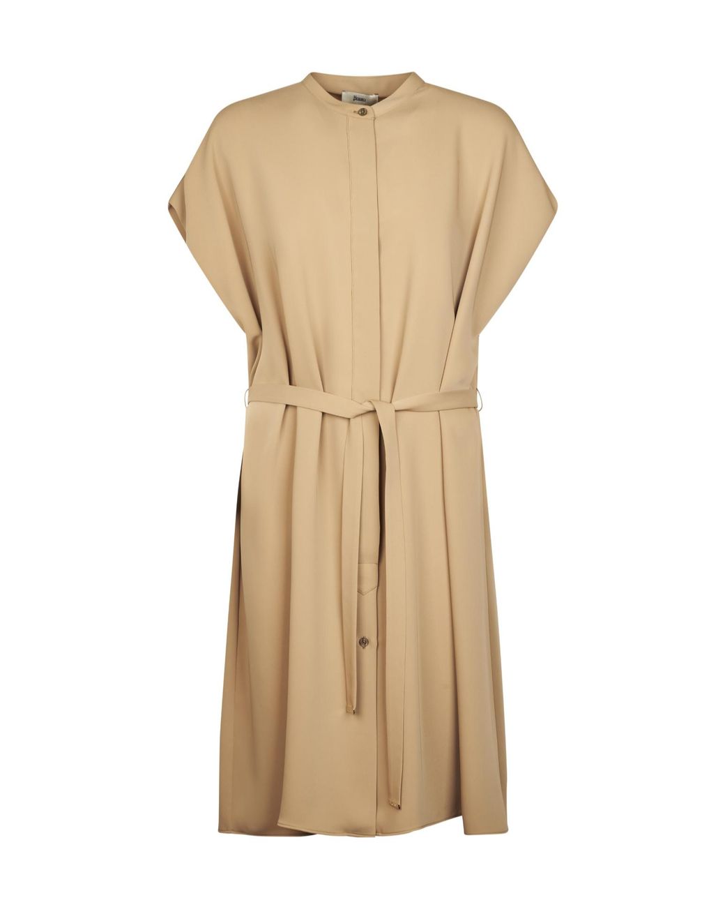 Herno Natural Belted Dress