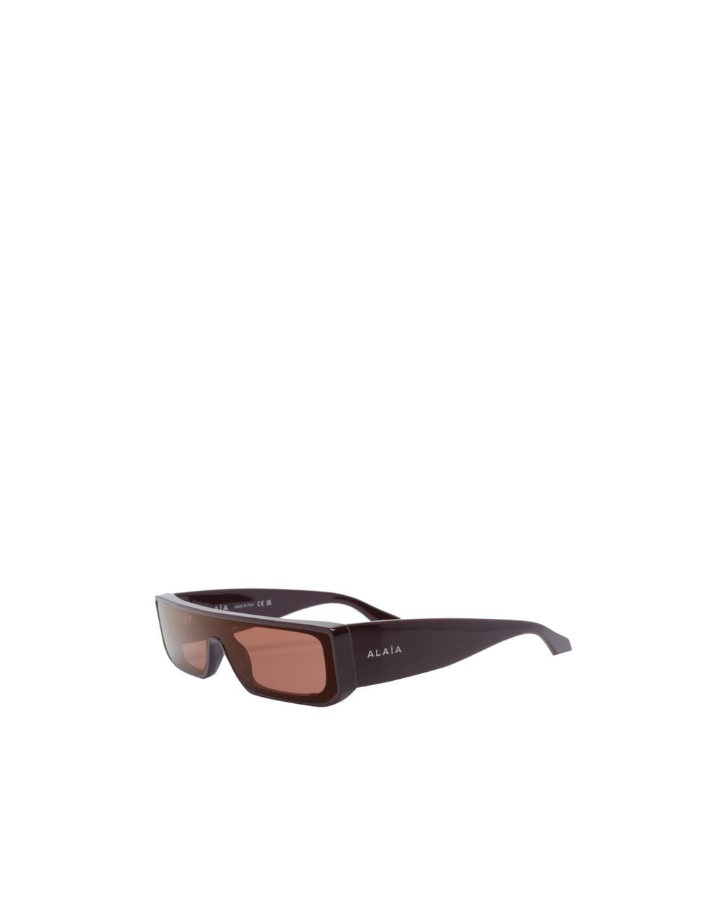 Alaïa Multicolor Alaïa Rectangular Acetate Sunglasses