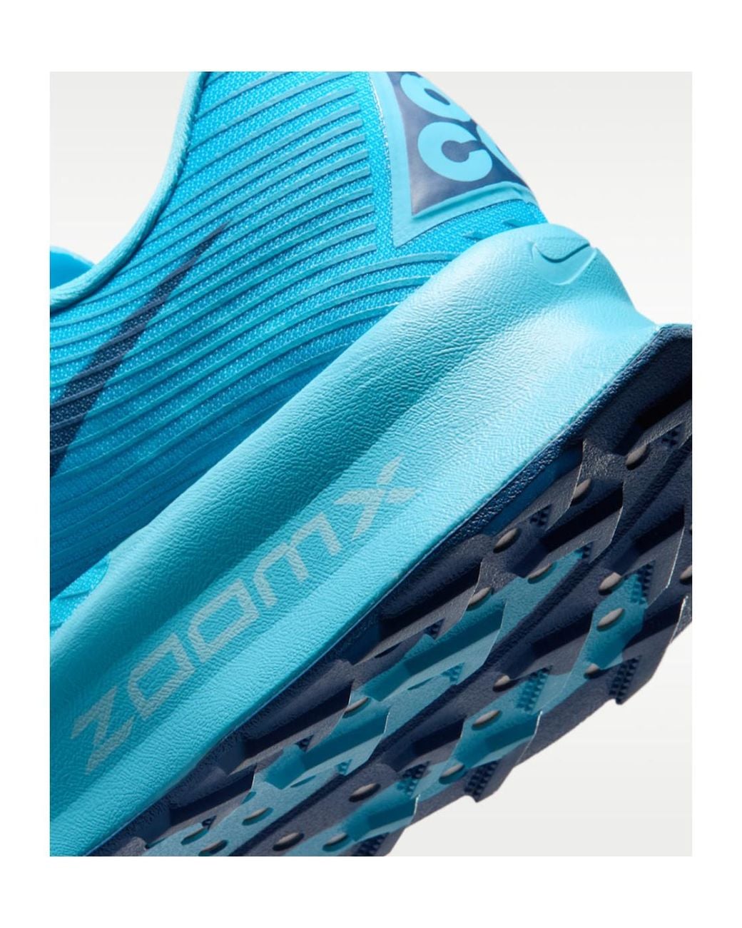 Nike Blue Acg Ultrafly Trail Running Shoes for men
