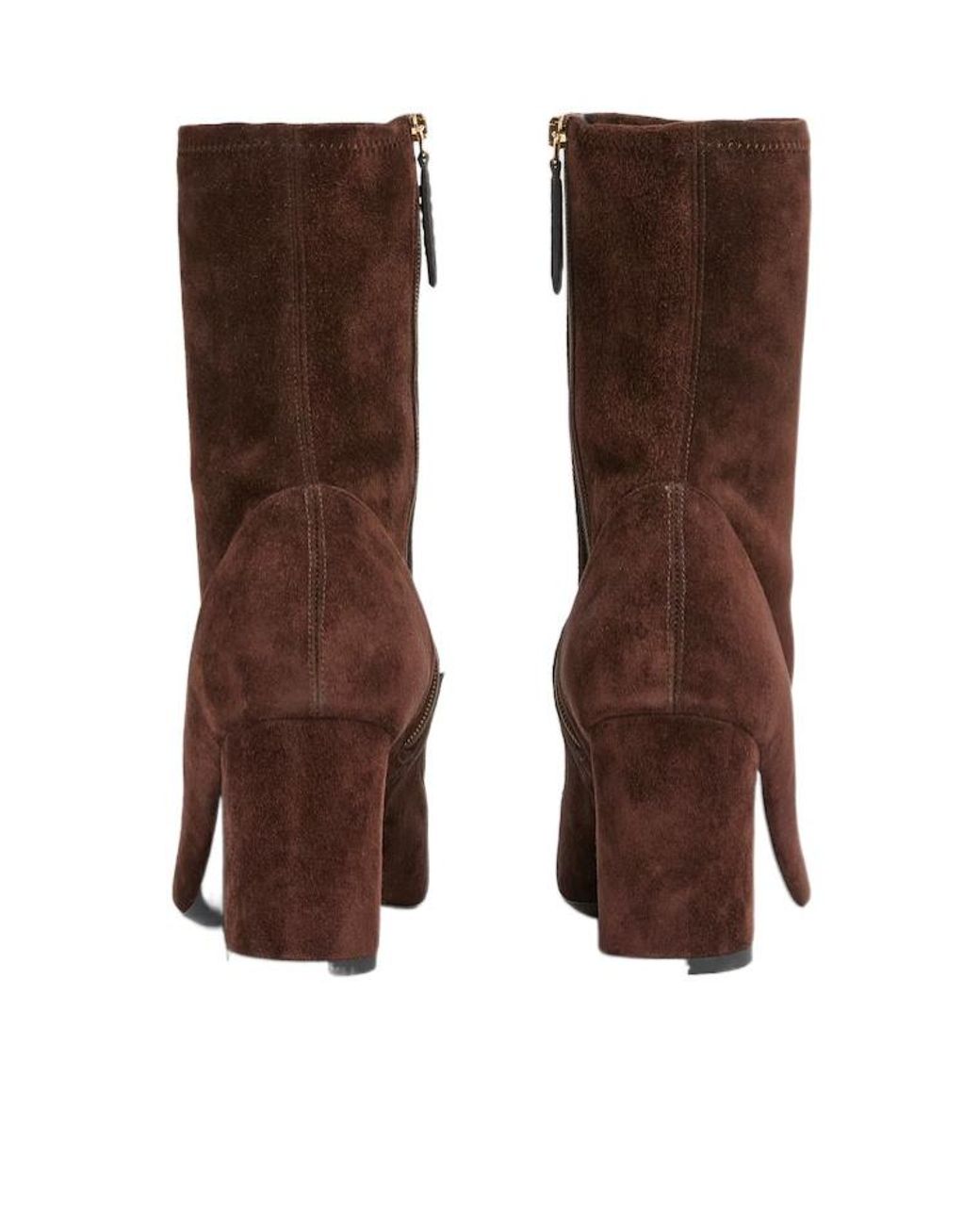 Gucci Brown Half Clamp Ankle Boots