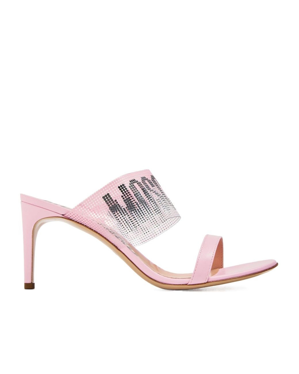 Moschino Pink Simple High Heels