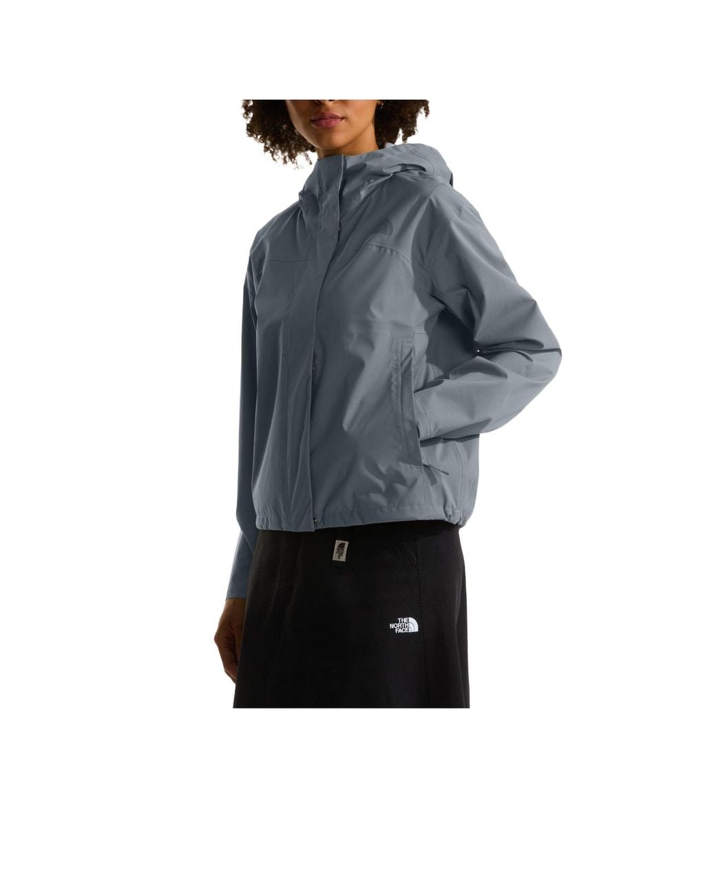 The North Face Blue Hooded Outdoor Shell Jacket