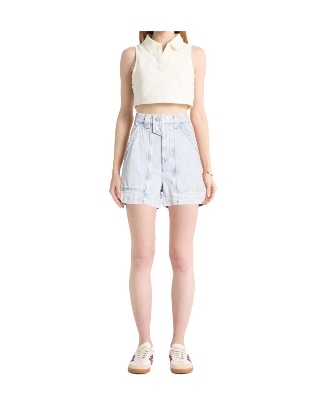 Isabel Marant Blue Denim Shorts