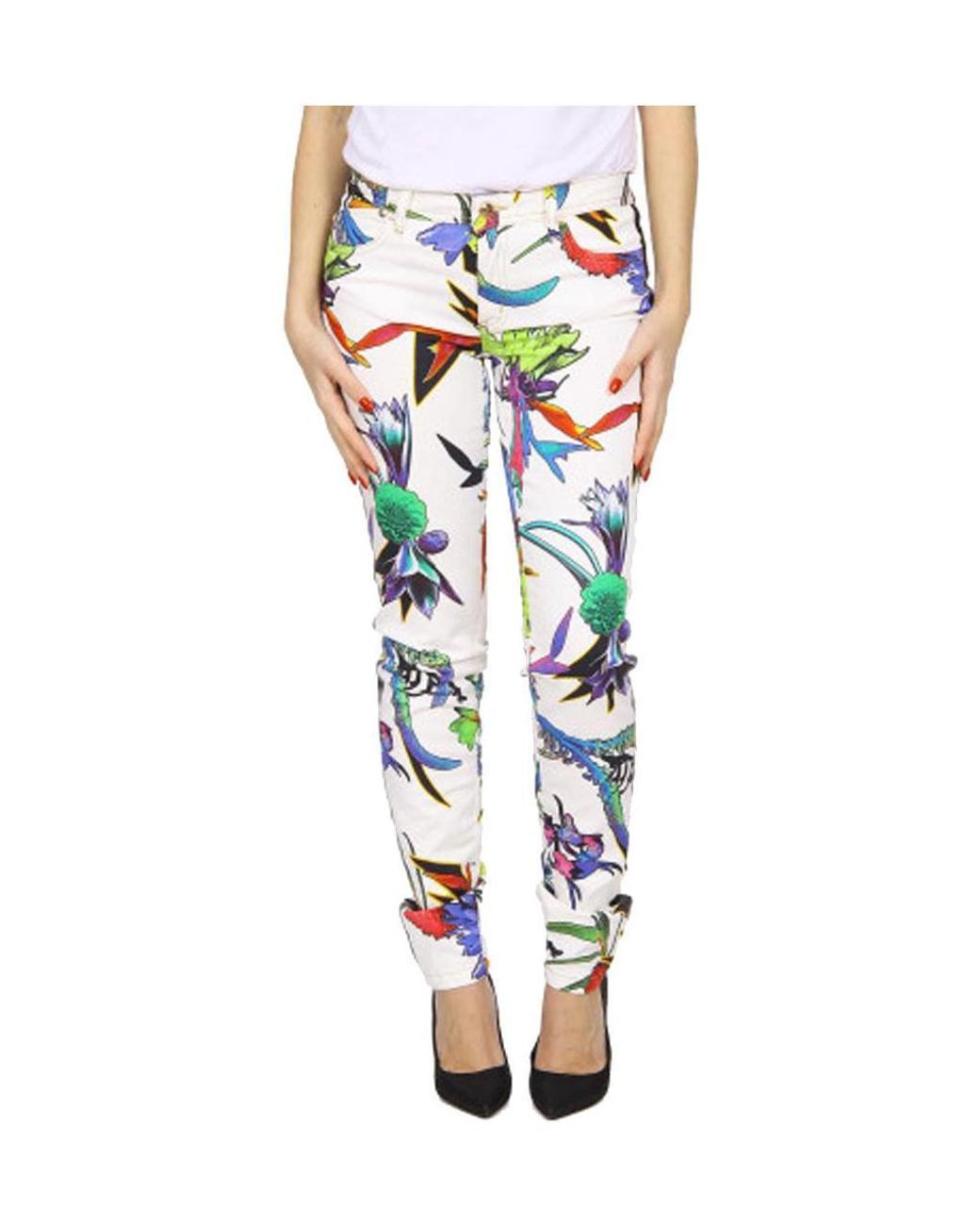 Just Cavalli White Skinny Jeans