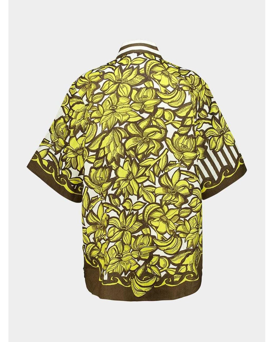 ALÉMAIS Green Short-Sleeved Shirt
