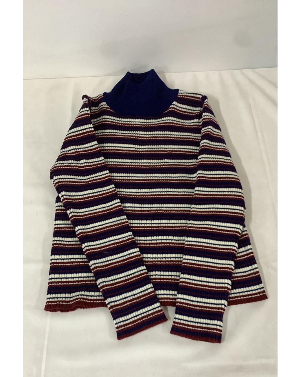 Céline Blue Turtleneck Sweater