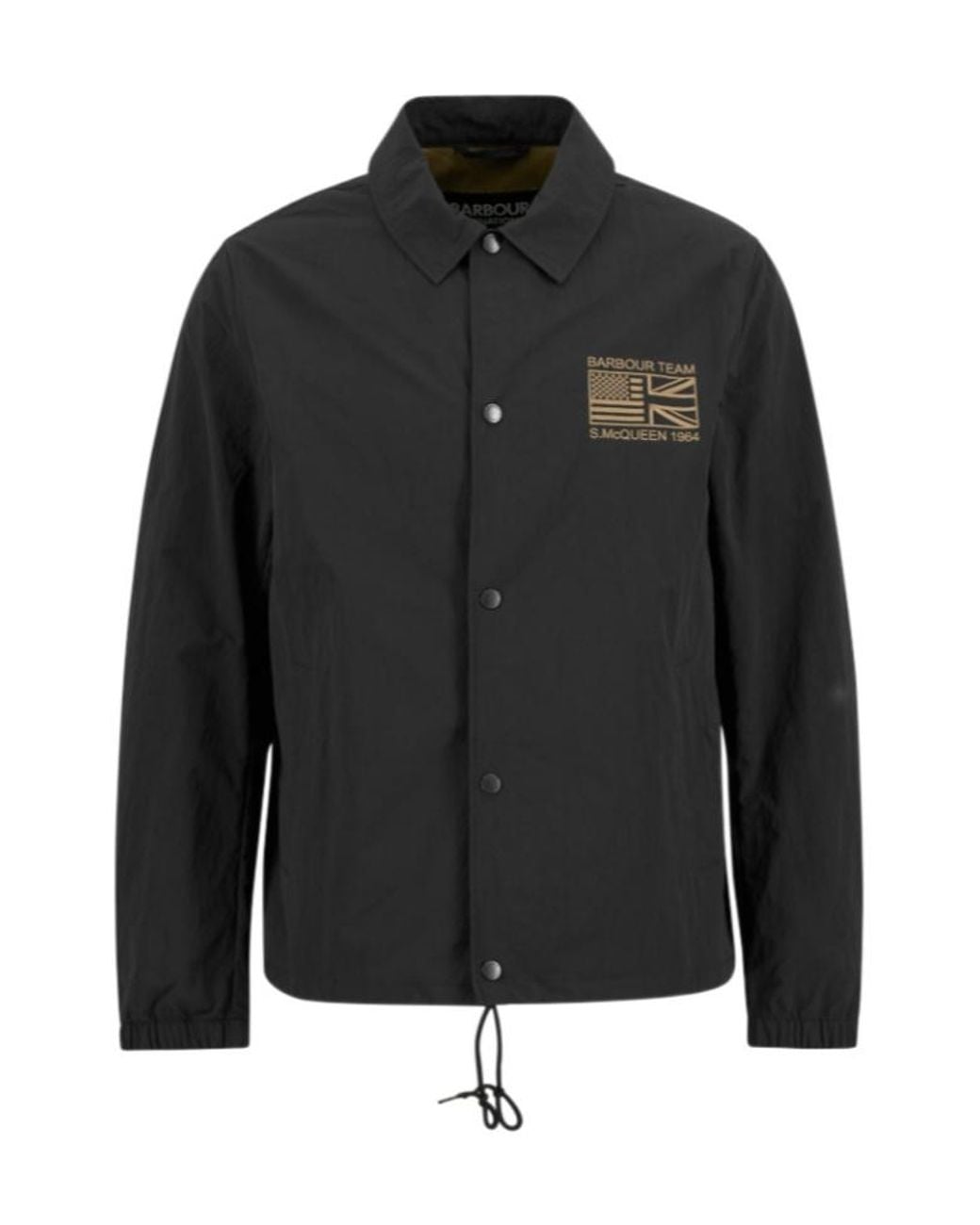 Barbour Black Coach Casual Jacket for men