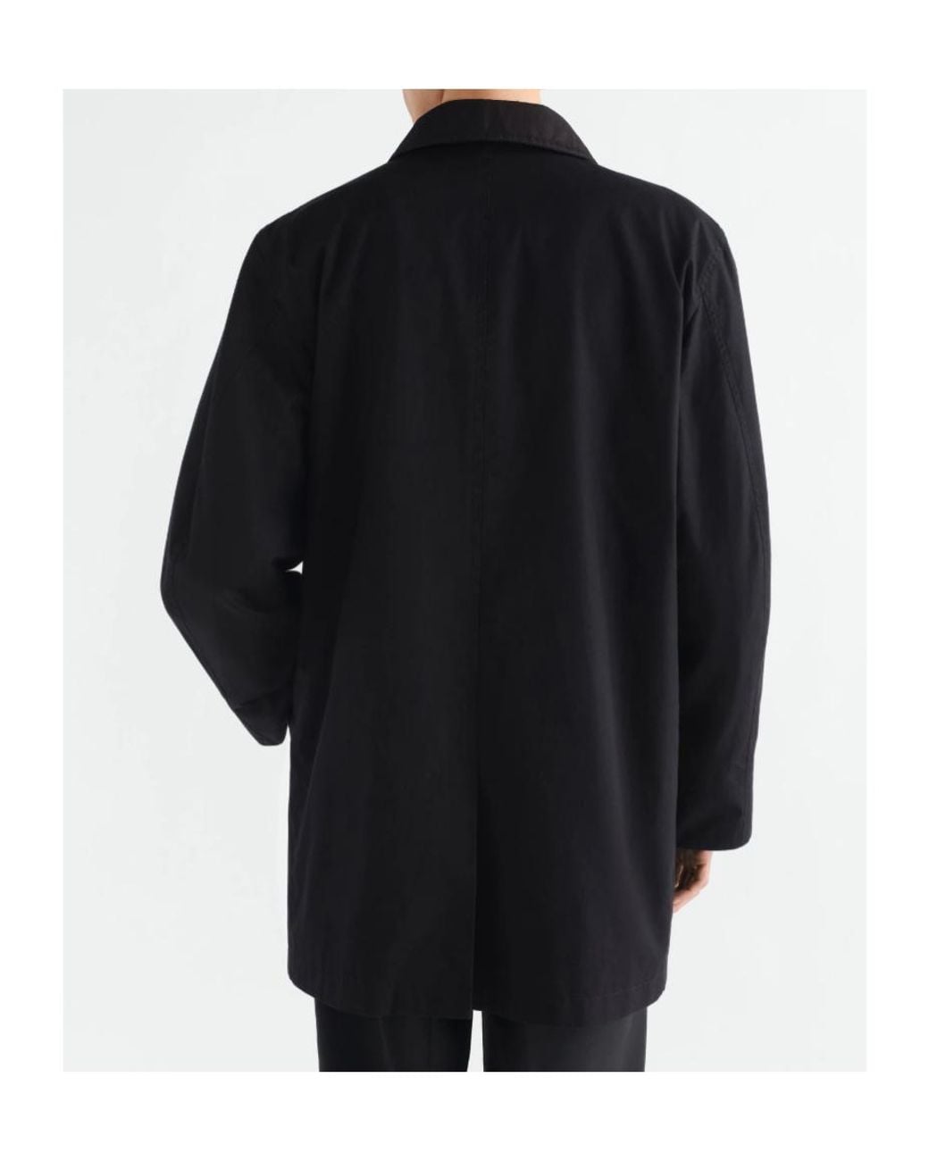 Lemaire Blue Raincoat for men