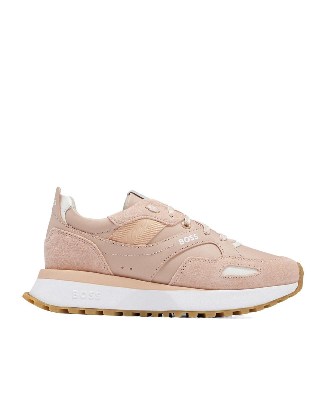 Boss Pink Light Retro Sneakers