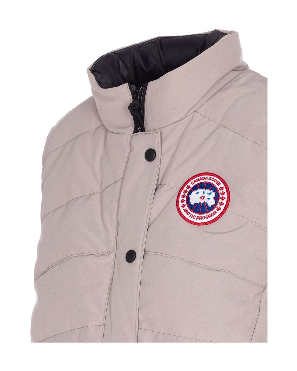 Canada Goose Pink Freestyle Vest Frontal Zip Closure