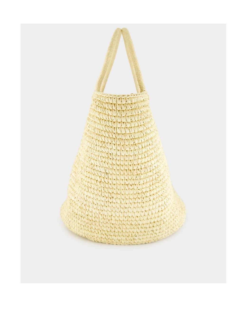 Sensi Studio Metallic Maxi Woven-Straw Tote Bag
