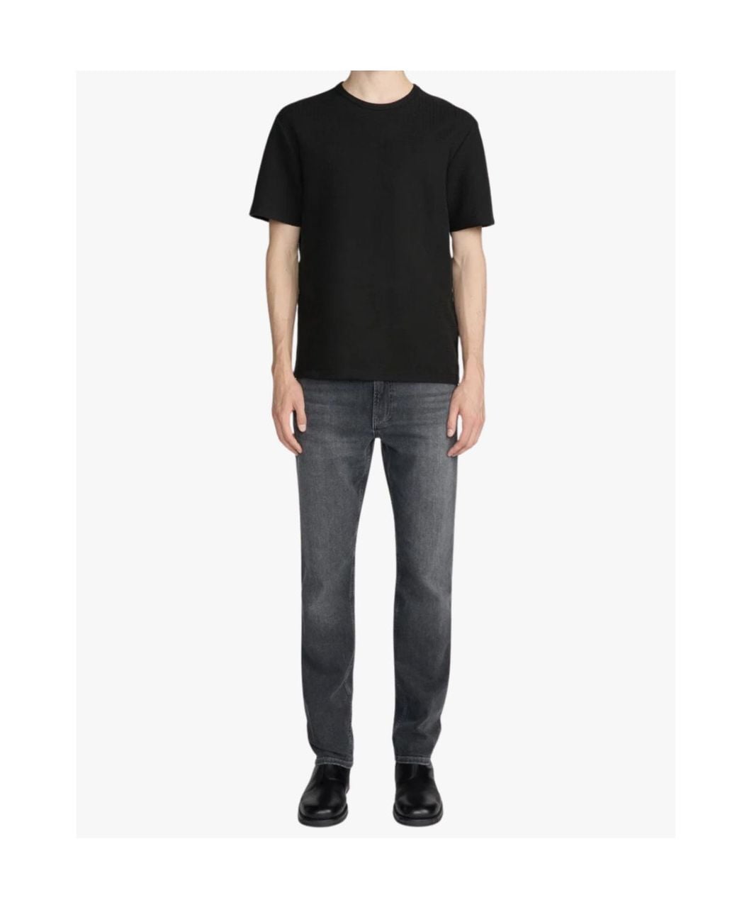 FRAME Blue Belt-Loop Pocket Jeans for men