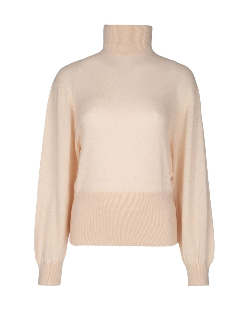 Loro Piana Natural Camino Funnel-Neck Ribbed Sweater