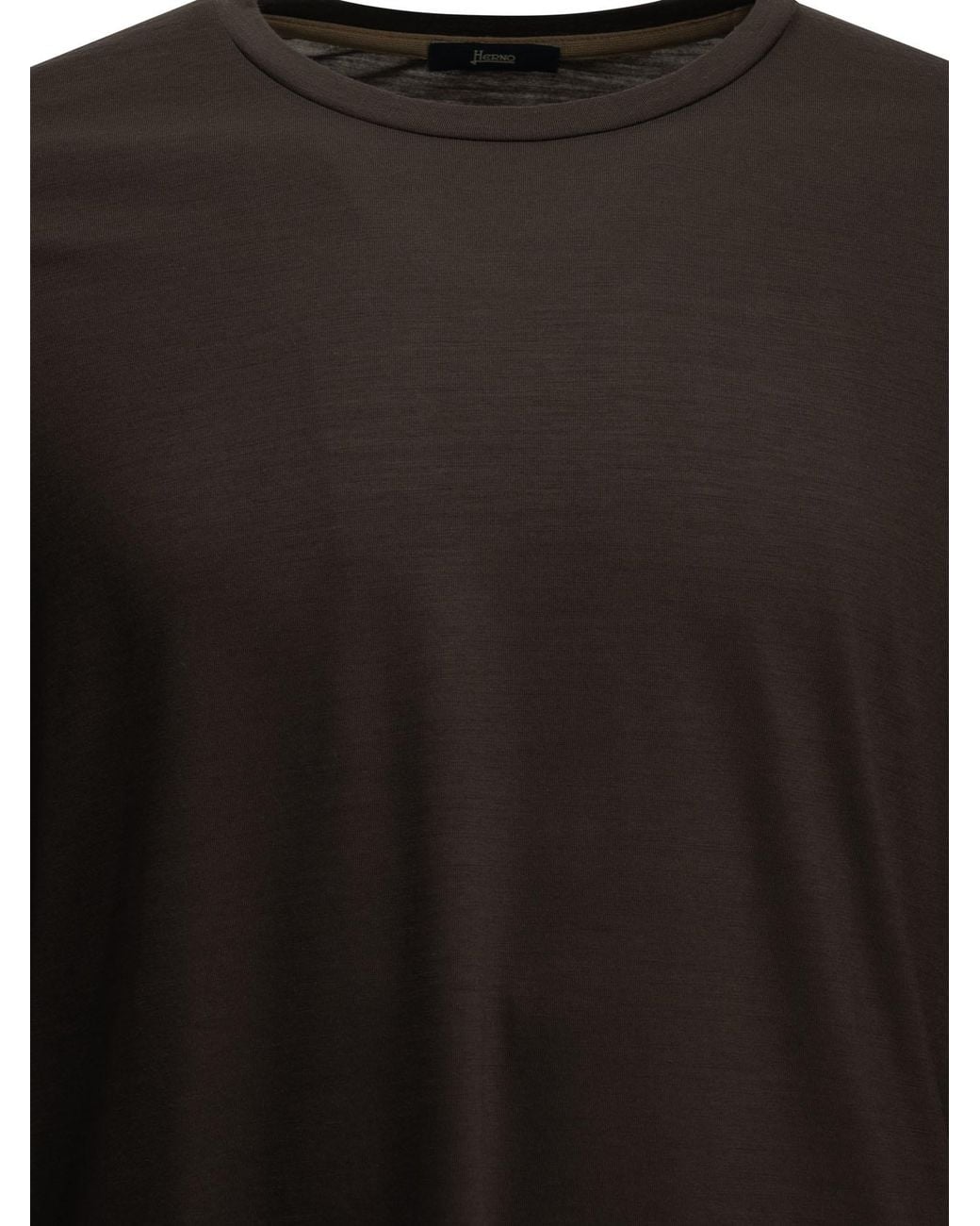 Herno Black Long Sleeved Jumper for men
