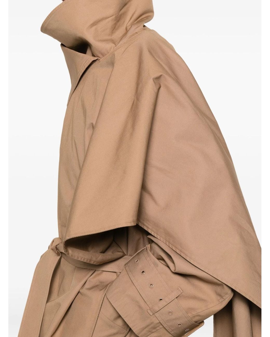 Entire studios Natural Belted Oversized Coat