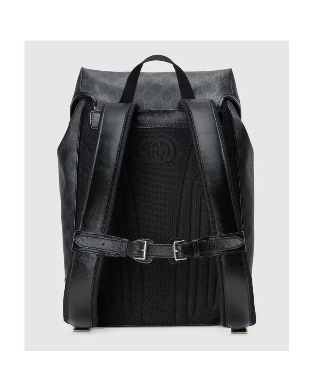 Gucci Gray Gg Supreme Backpack for men
