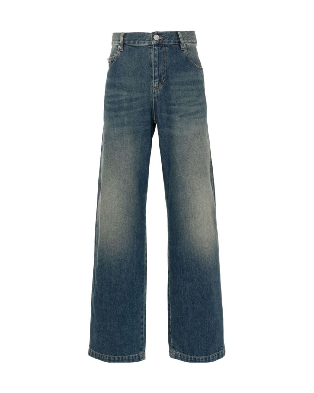 Isabel Marant Blue Jorje Straight-Leg Jeans for men