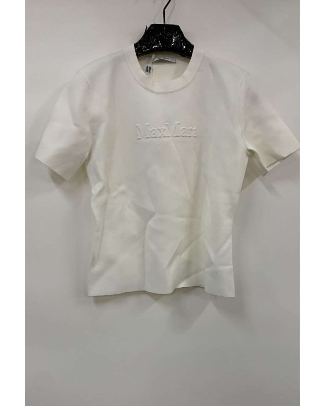 Max Mara White Adelio Crewneck Short-Sleeved T-Shirt