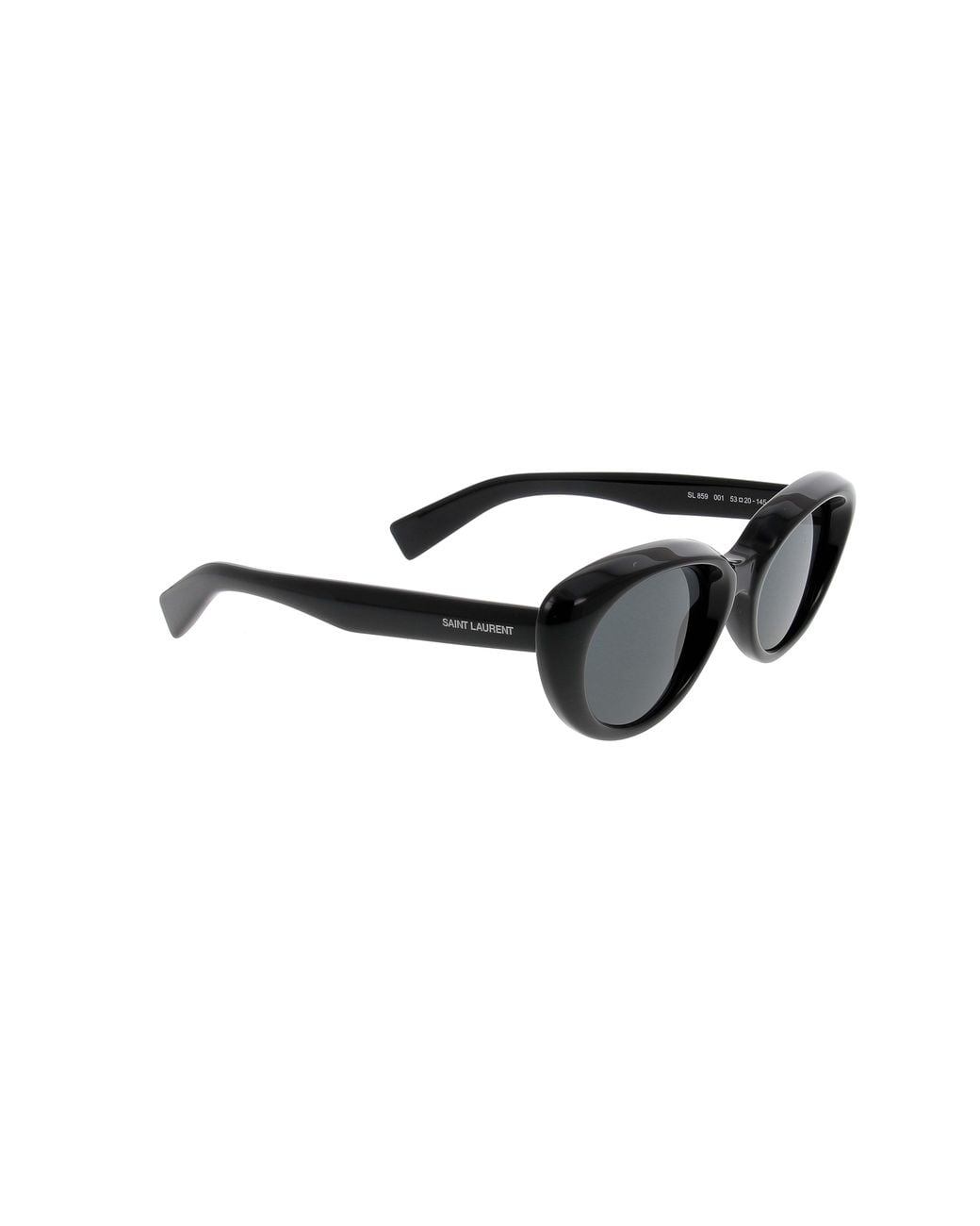 Saint Laurent Black Eyewear Cat-Eye Frame Sunglasses