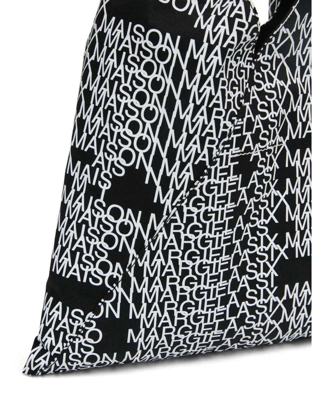 MM6 by Maison Margiela Gray Japanese Logo-Print Handbag