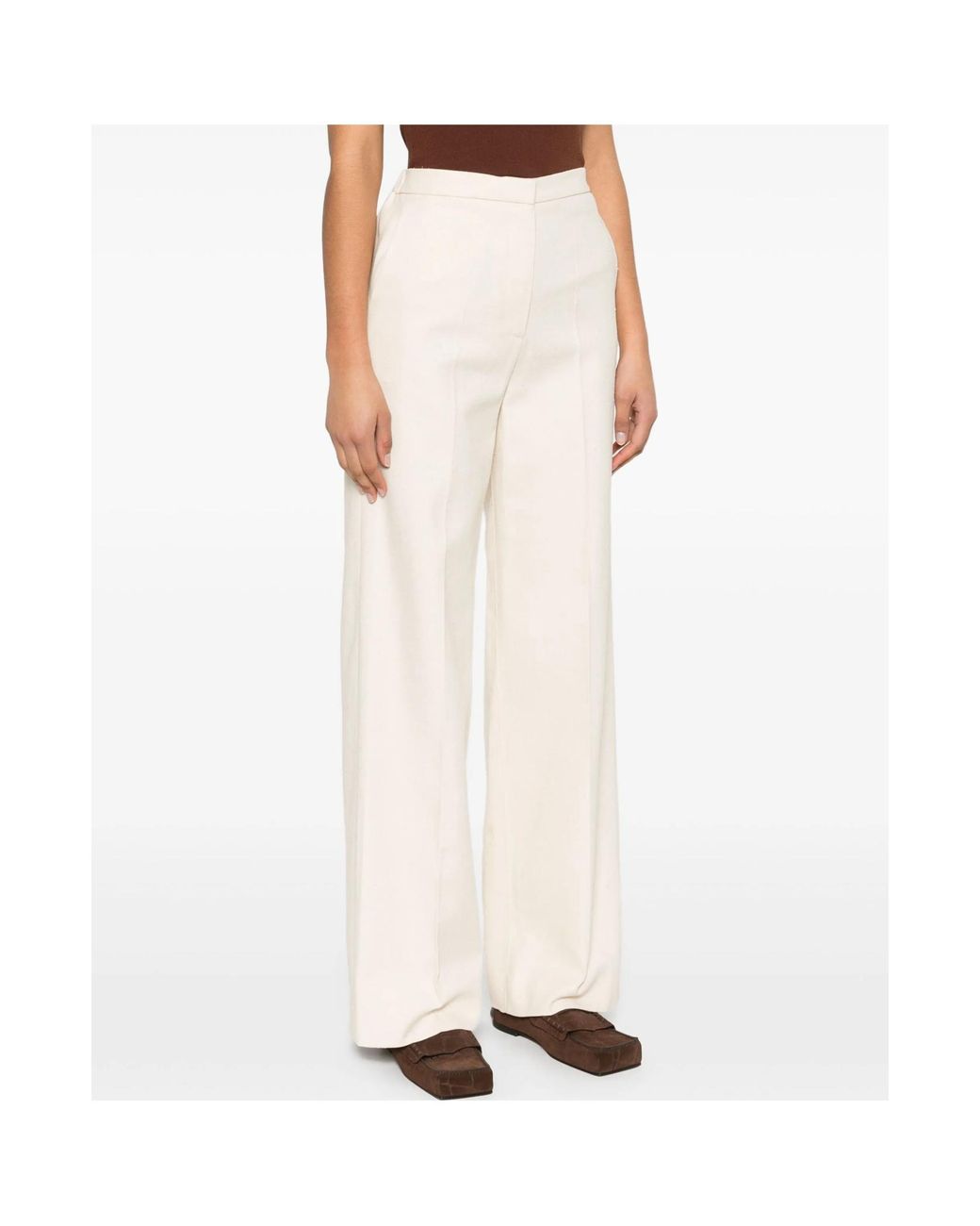 Loulou de Saison White Zora Trousers