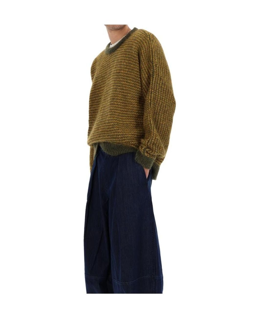 YMC Green Regular Fit Knitwear for men