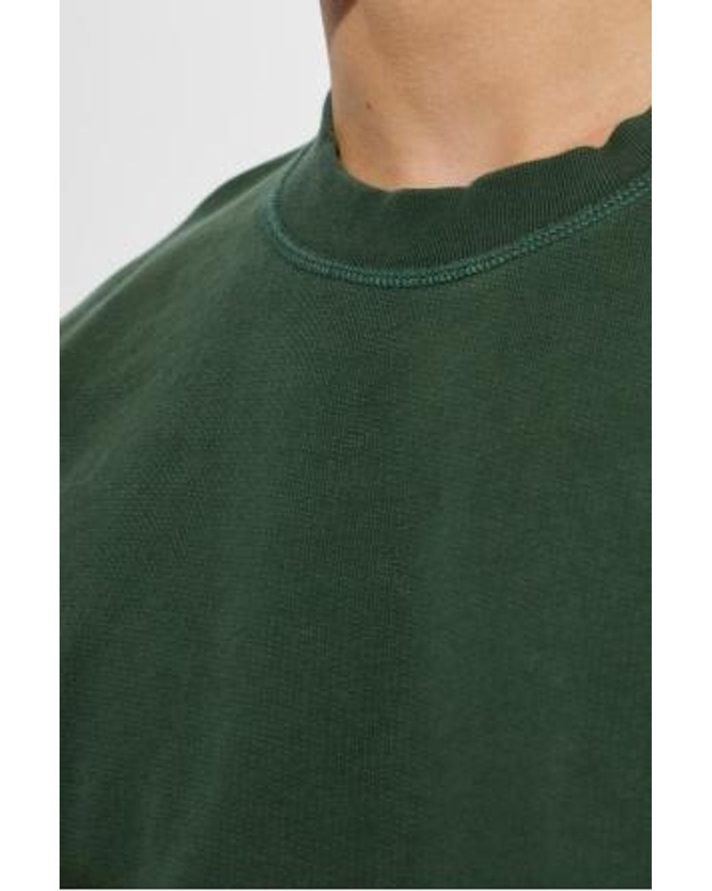 DSquared² Green Logo Trim Sweatshirt for men