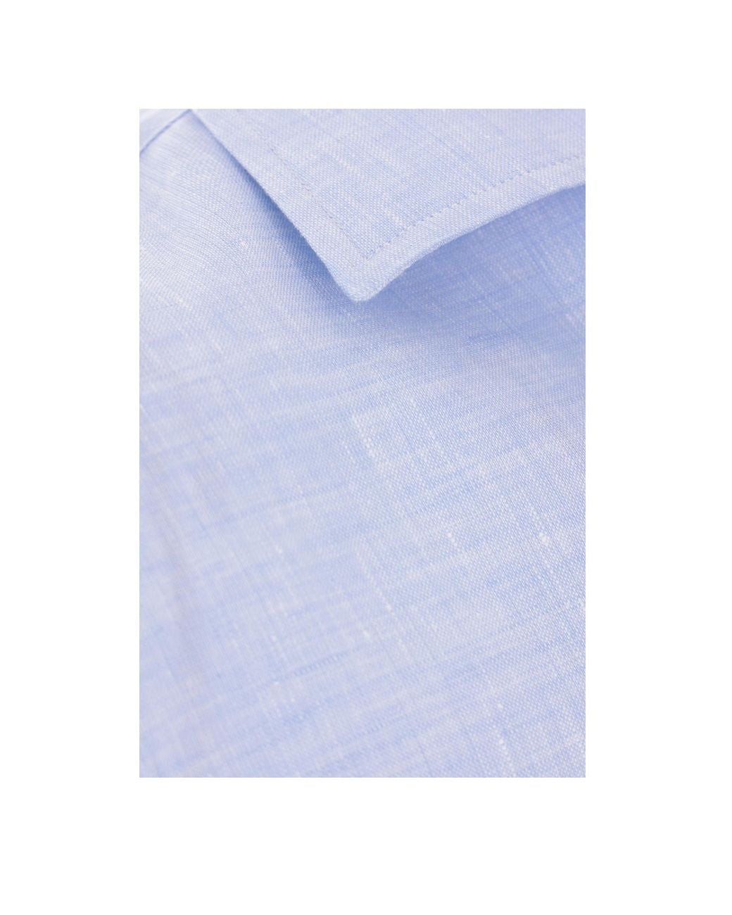 Loro Piana Blue Long Sleeved Buttoned Shirt for men