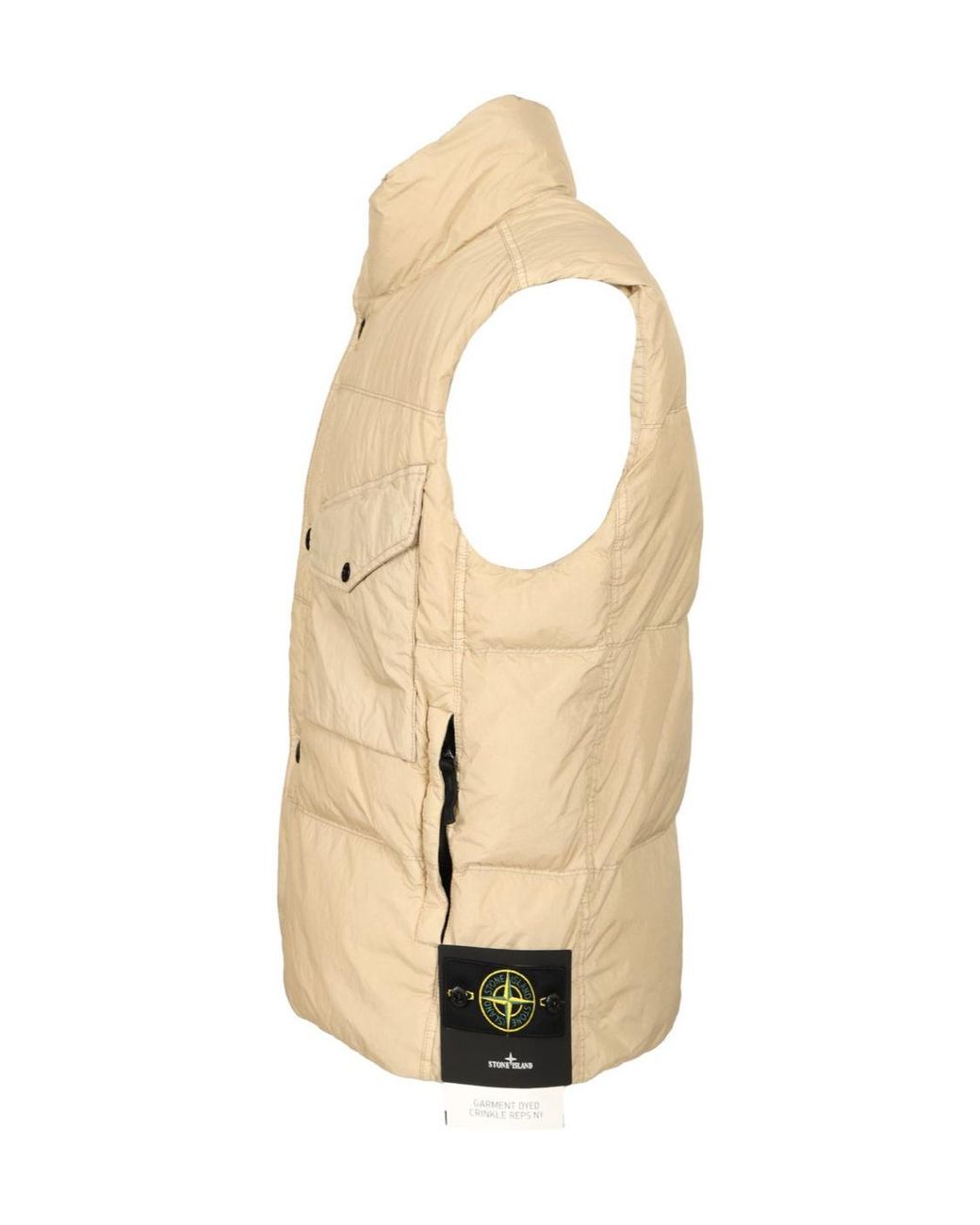 Stone Island Natural Down Vest for men