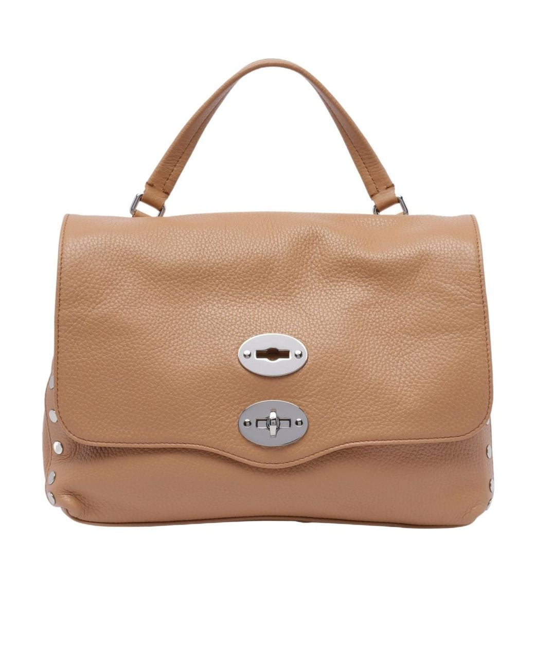 Zanellato Brown Postina Daily Small Shoulder Bag